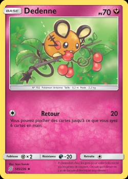 Carte Pokémon: Dedenne