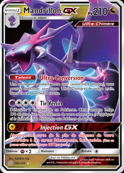 Carte Pokémon: Mandrillon GX