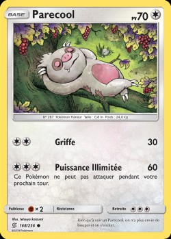 Carte Pokémon: Parecool