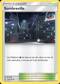 Carte Pokémon: Sombreville