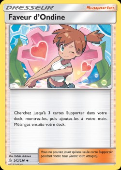 Carte Pokémon: Faveur d'Ondine