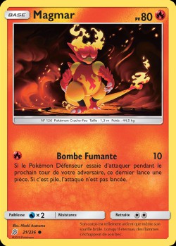 Carte Pokémon: Magmar