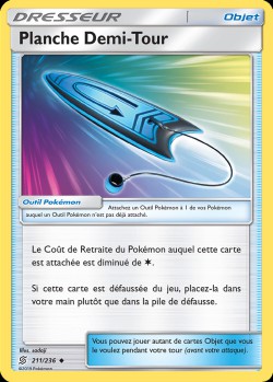 Carte Pokémon: Planche Demi-Tour