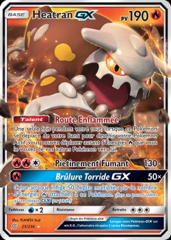 Carte Pokémon: Heatran GX