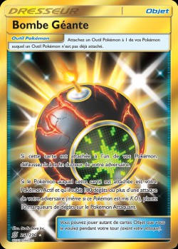 Carte Pokémon: Bombe Géante