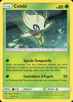 Carte Pokémon: Celebi