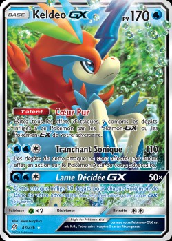 Carte Pokémon: Keldeo GX