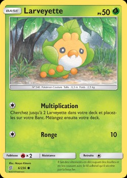 Carte Pokémon: Larveyette