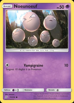 Carte Pokémon: Noeunoeuf