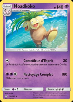 Carte Pokémon: Noadkoko