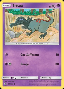 Carte Pokémon: Tritox