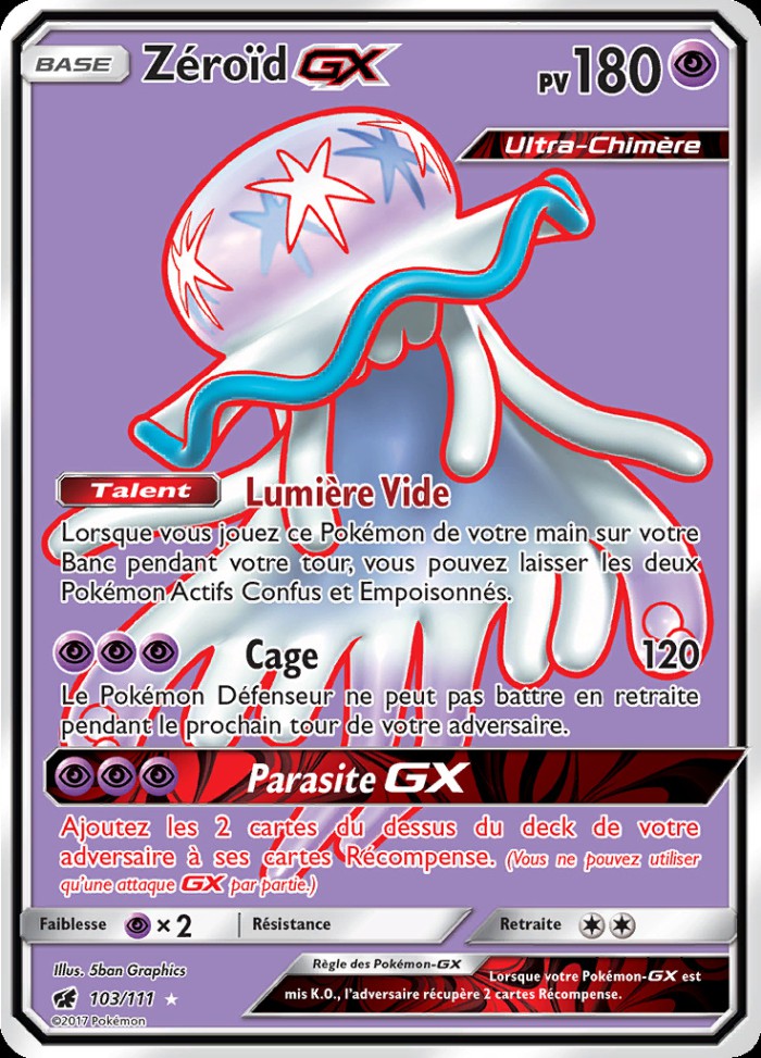 Carte Pokémon: Zéroïd GX