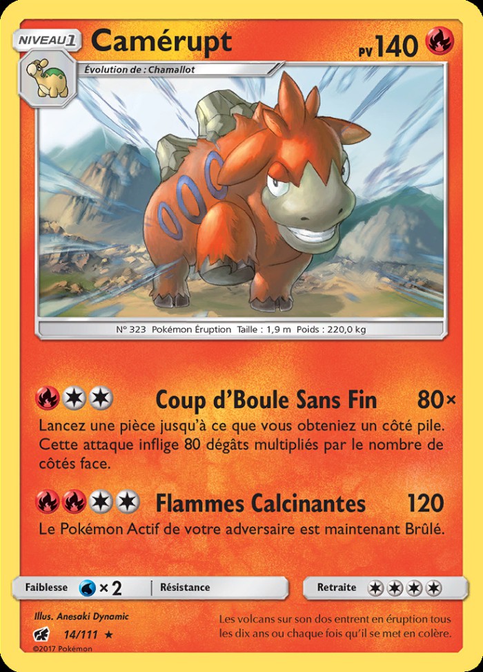 Carte Pokémon: Camérupt