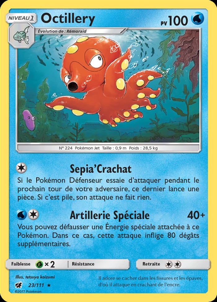 Carte Pokémon: Octillery