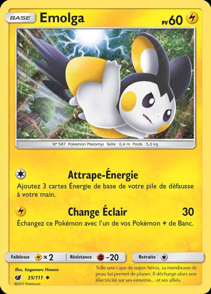 Carte Pokémon: Emolga