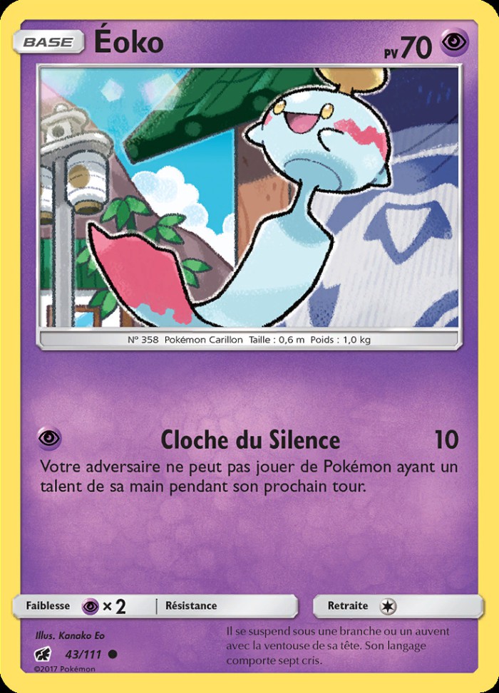 Carte Pokémon: Éoko