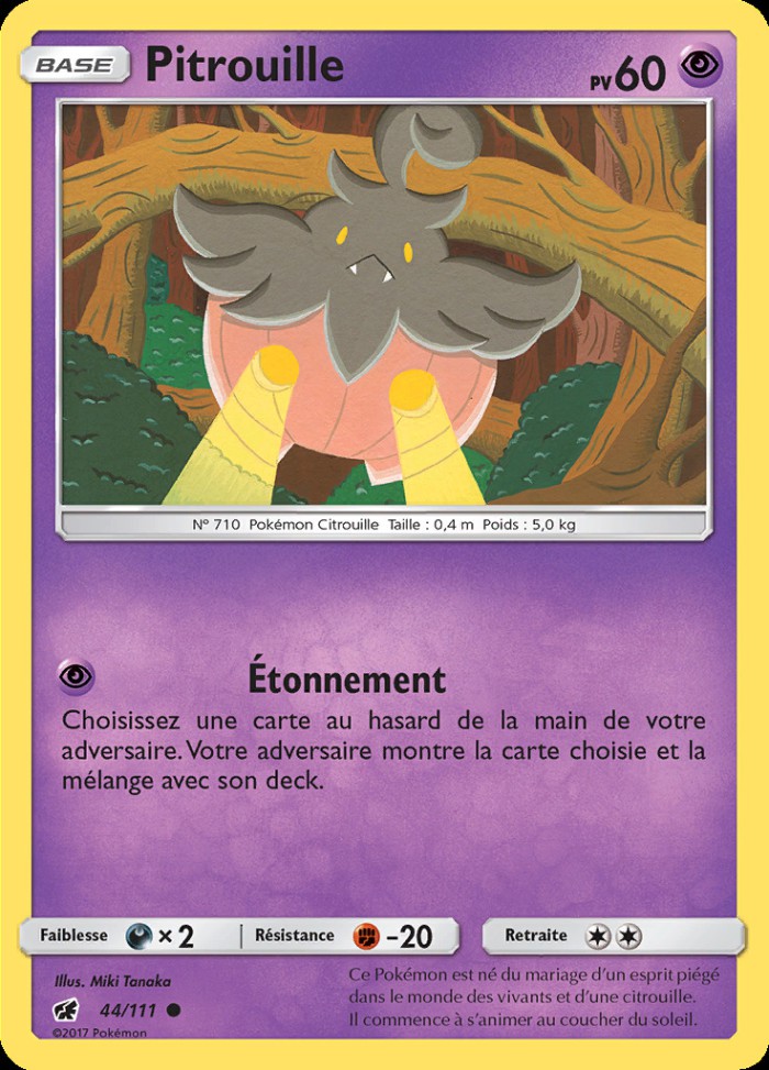 Carte Pokémon: Pitrouille