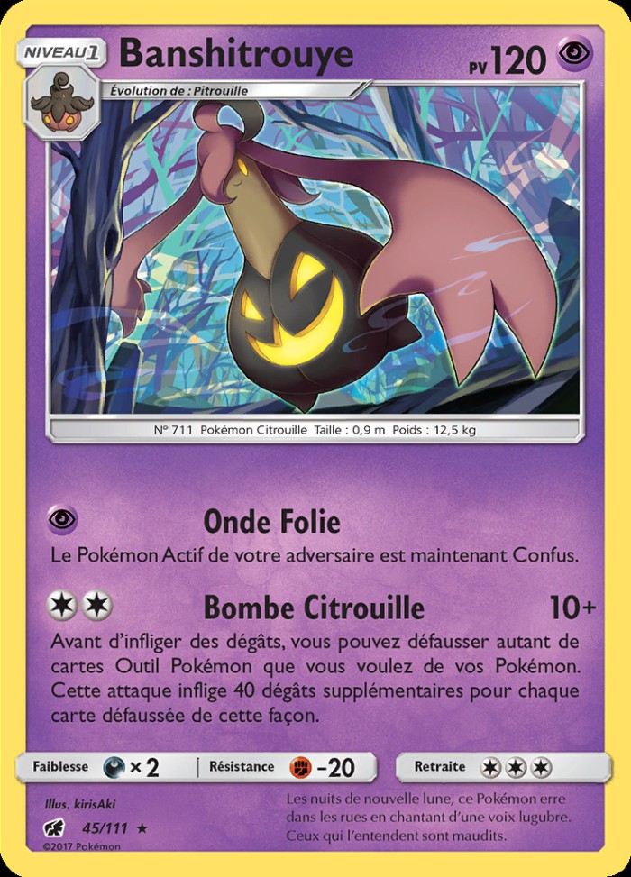 Carte Pokémon: Banshitrouye