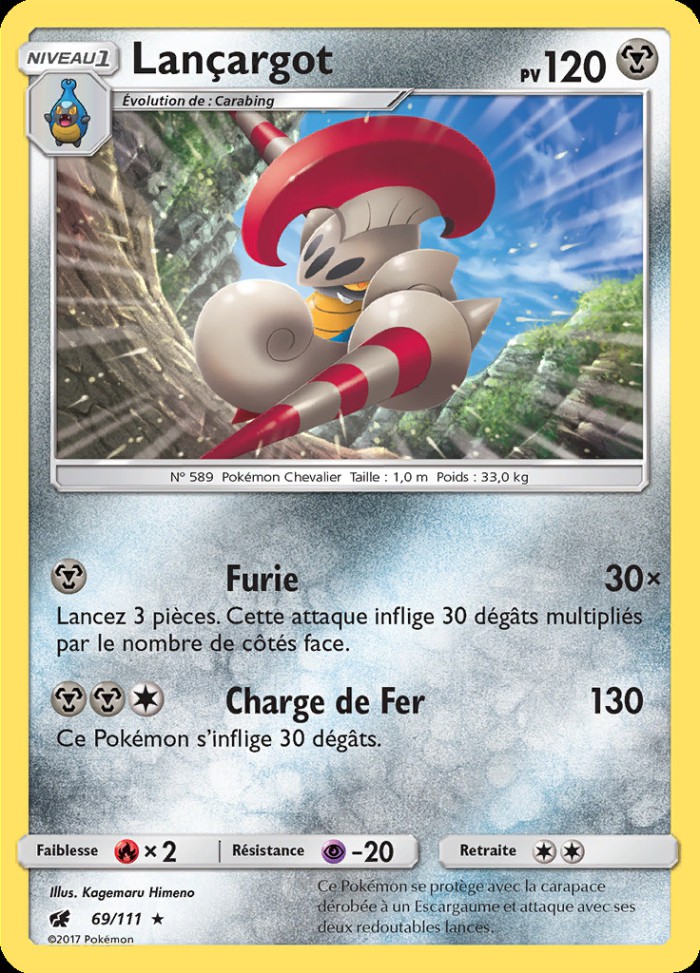 Carte Pokémon: Lançargot