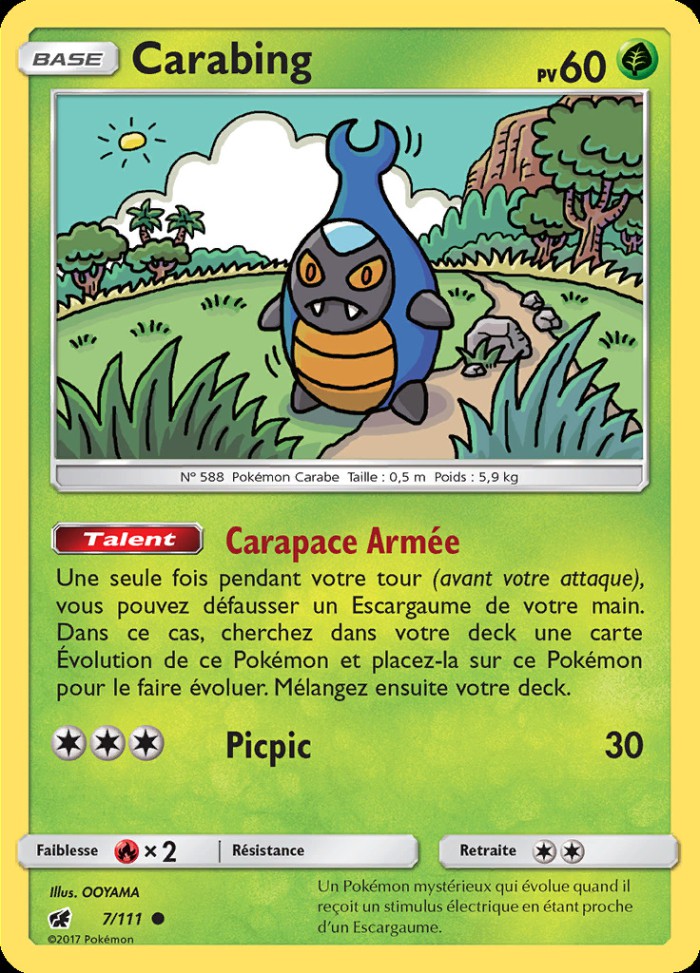 Carte Pokémon: Carabing