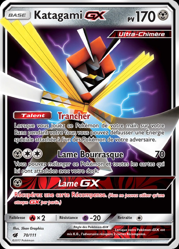 Carte Pokémon: Katagami GX