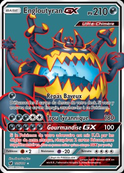 Carte Pokémon: Engloutyran GX