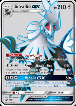 Carte Pokémon: Silvallié GX