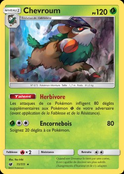 Carte Pokémon: Chevroum