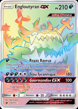 Carte Pokémon: Engloutyran GX