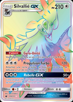 Carte Pokémon: Silvallié GX