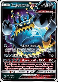 Carte Pokémon: Engloutyran GX