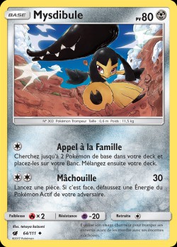 Carte Pokémon: Mysdibule