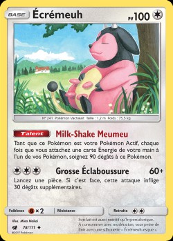 Carte Pokémon: Écrémeuh