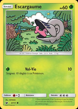 Carte Pokémon: Escargaume