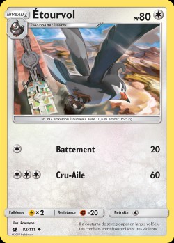 Carte Pokémon: Étourvol