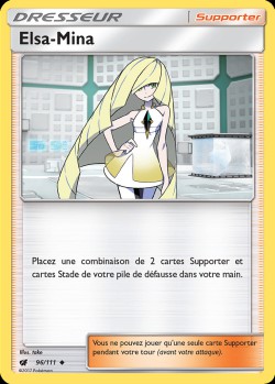 Carte Pokémon: Elsa-Mina