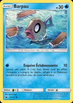 Carte Pokémon: Barpau