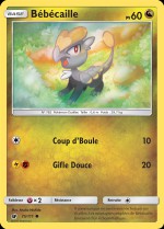 Carte Pokémon: Bébécaille