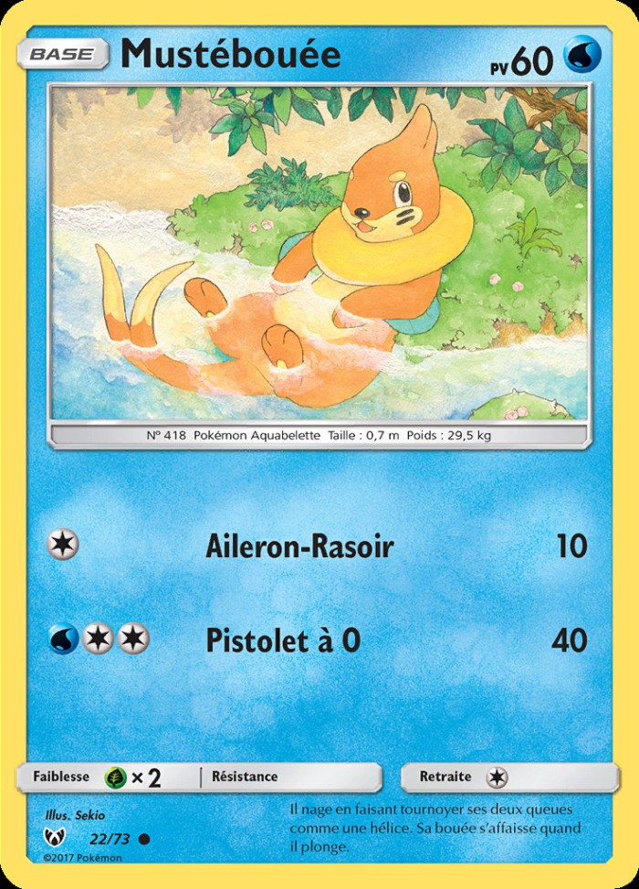 Carte Pokémon: Mustébouée