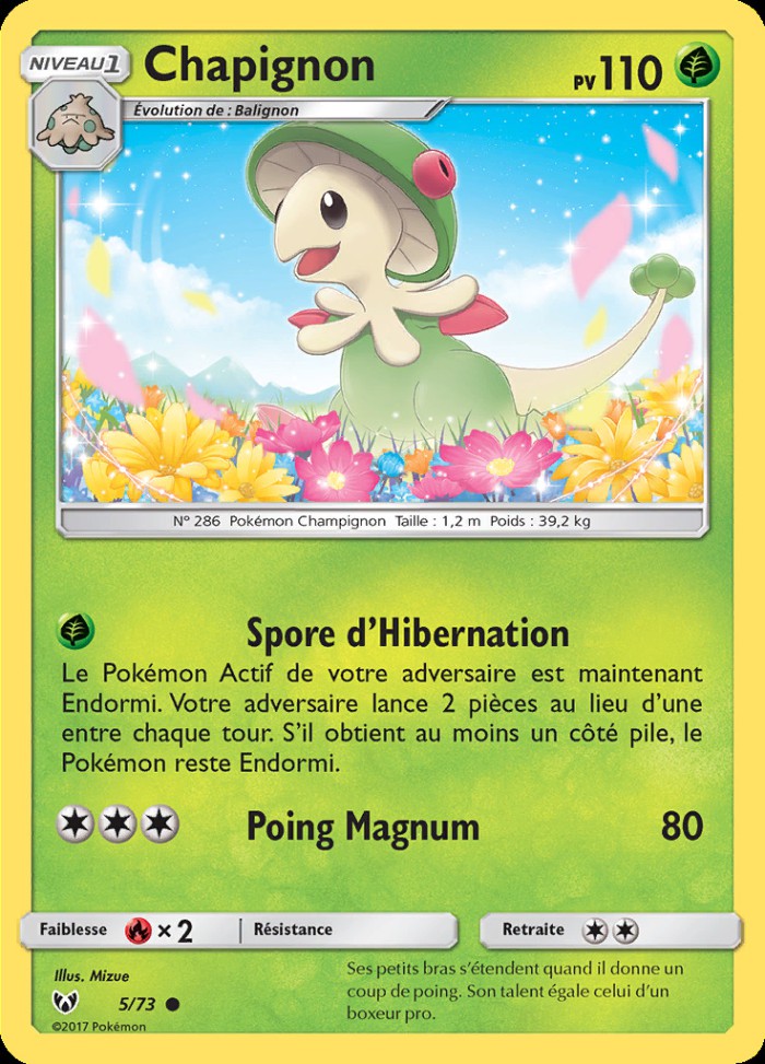 Carte Pokémon: Chapignon