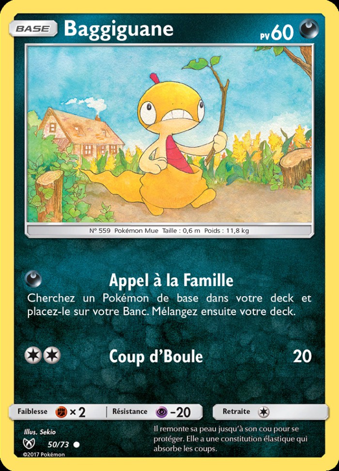 Carte Pokémon: Baggiguane