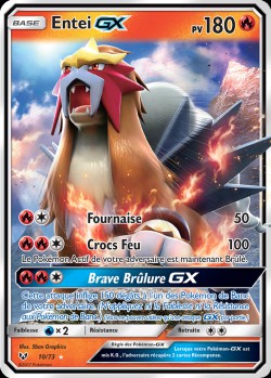 Carte Pokémon: Entei GX