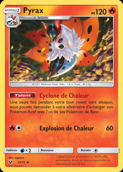 Carte Pokémon: Pyrax