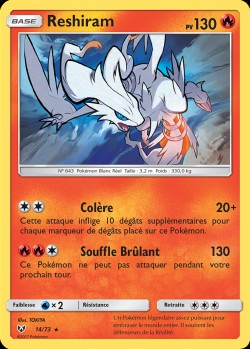 Carte Pokémon: Reshiram