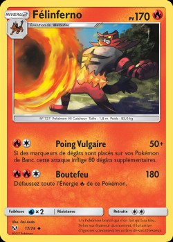 Carte Pokémon: Félinferno