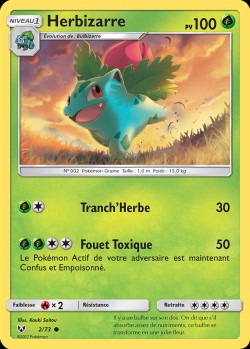 Carte Pokémon: Herbizarre