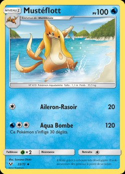 Carte Pokémon: Mustéflott