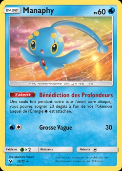 Carte Pokémon: Manaphy