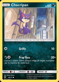 Carte Pokémon: Chacripan