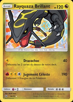 Carte Pokémon: Rayquaza Brillant